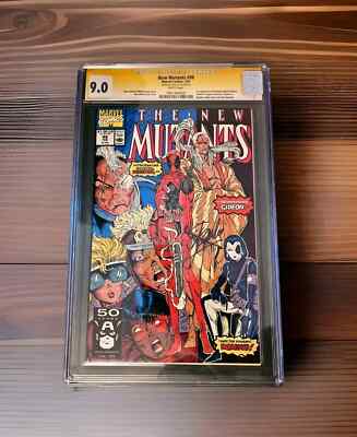 The New Mutants #98 CGC SS 9.0 Signed By STAN LEE | eBay