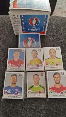 PANINI UEFA EURO 2016 Full STICKERS SET + Empty Album 
