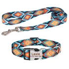 Personalized Dog Collar and Leash Set for Small Medium Large Boy Girl Dogs Puppy