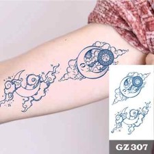 Semi-Permanent Temporary Tattoo Sticker for Men Boys Long-Lasting 2-3 Weeks