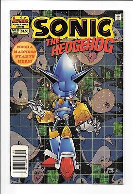 Sonic The Hedgehog #39 8.0 VF 1st Appearance of Mecha Sonic A