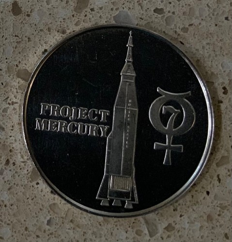 Mercury VI John Glenn — Project Mercury Series Silver Coin - 第 4/6 張圖片