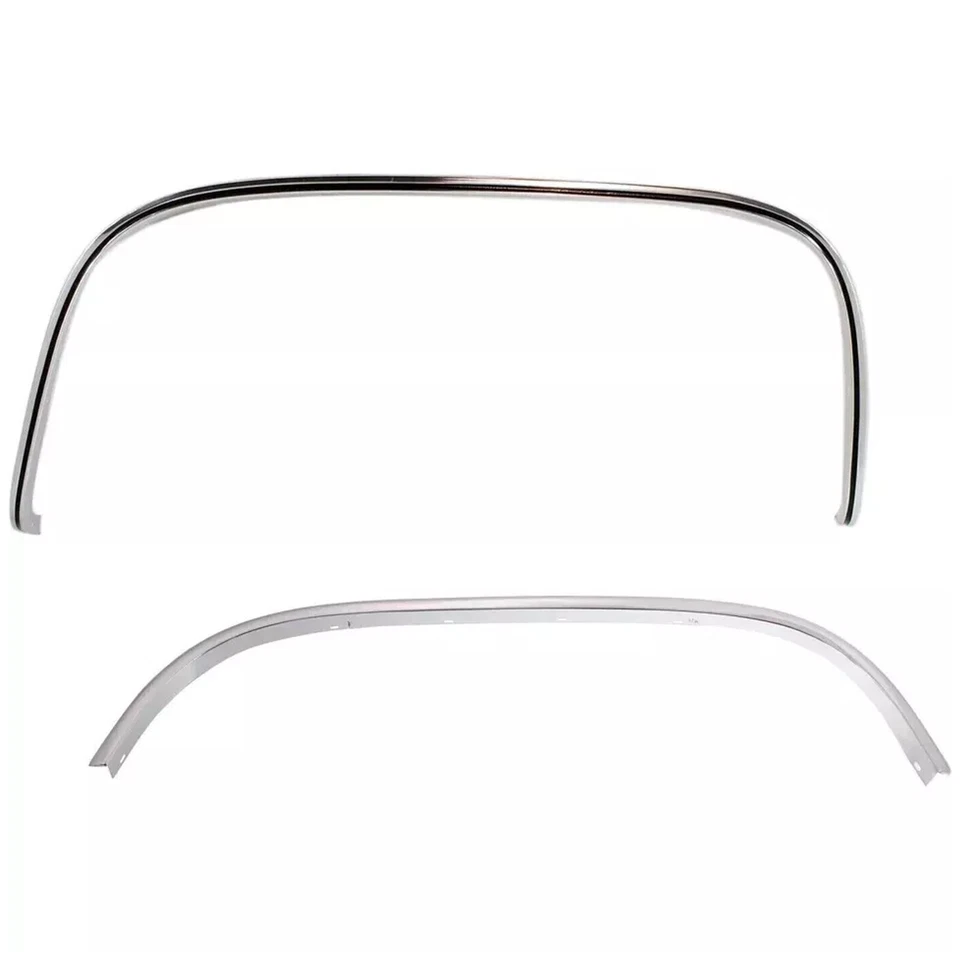 Front & Rear Fender Chrome Trim Set of 4 LH&RH For 88-00 Chevy & GMC C/K Series Foto 3 de 4