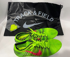NIKE ZOOM VICTORY 2 ELECTRIC GREEN TRACK  FIELD SPIKES MENS SZ 11.5 555365-306