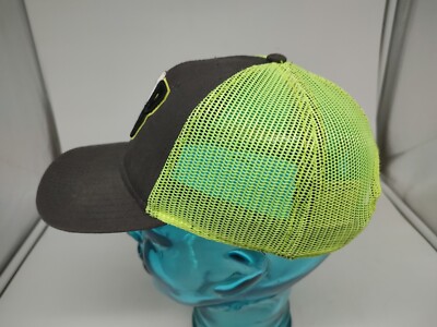 Diesel Brothers Power Wrench Embroidered Logo Gray Green Mesh