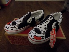 Zapatillas sin cordones Vans Off The Wall niños grandes unisex dálmata perro talla 2 para mujer 3,5