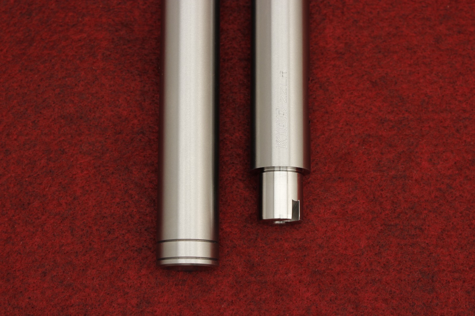 KIDD 20" Polish SS Aftermarket Rifle Bull Barrel for a 10/22® or Ruger® 10/22®