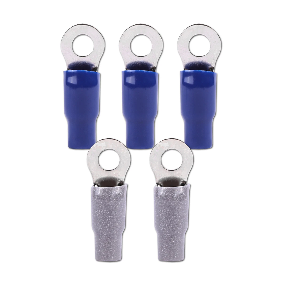 Aexit 100 Pz SV-1.25 / 4S 22-16AWG Terminali A Forcella Isolati Terminali Elettrici Connettore Rosso ID: 146416 - Foto 7