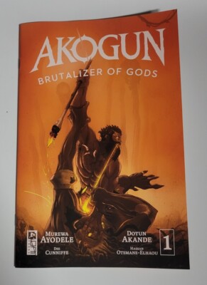 AKOGUN BRUTALIZER OF GODS #1 (OF 3) 04/2024 NM-/VF+ COVER A AKANDE ONI ...
