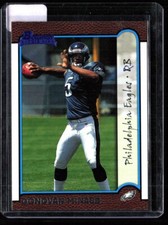 1999 Bowman Football Donovan McNabb #168 Blue Foil Rookie Card. rookie card picture