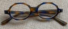 RARE Vintage Foremost 5  Tortoise Octagonal Frames Kids Child Eyeglasses USA FP2