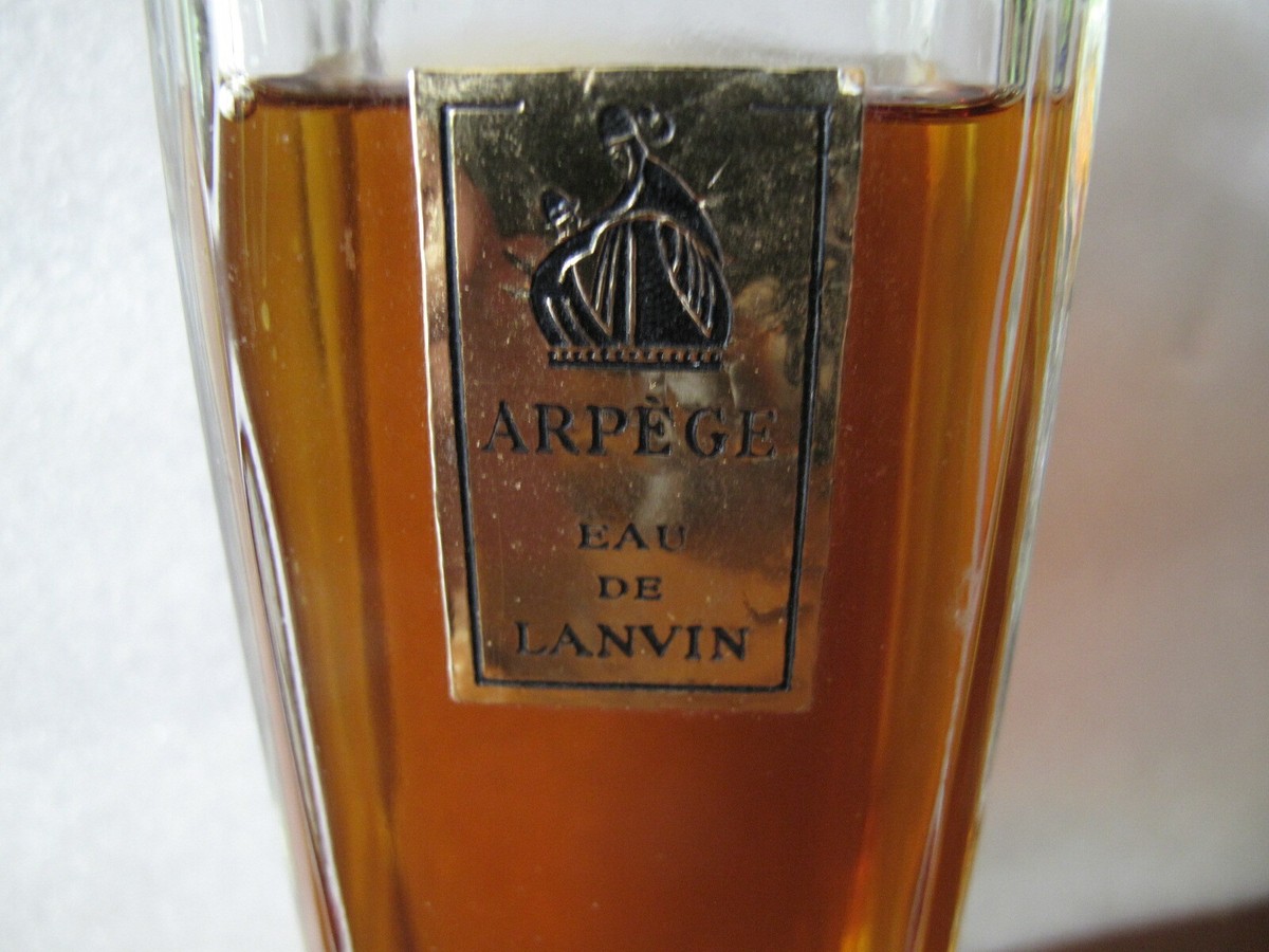 ARPEGE Eau De Lanvin Perfume 8 oz Bottle 1950's Vintage | eBay