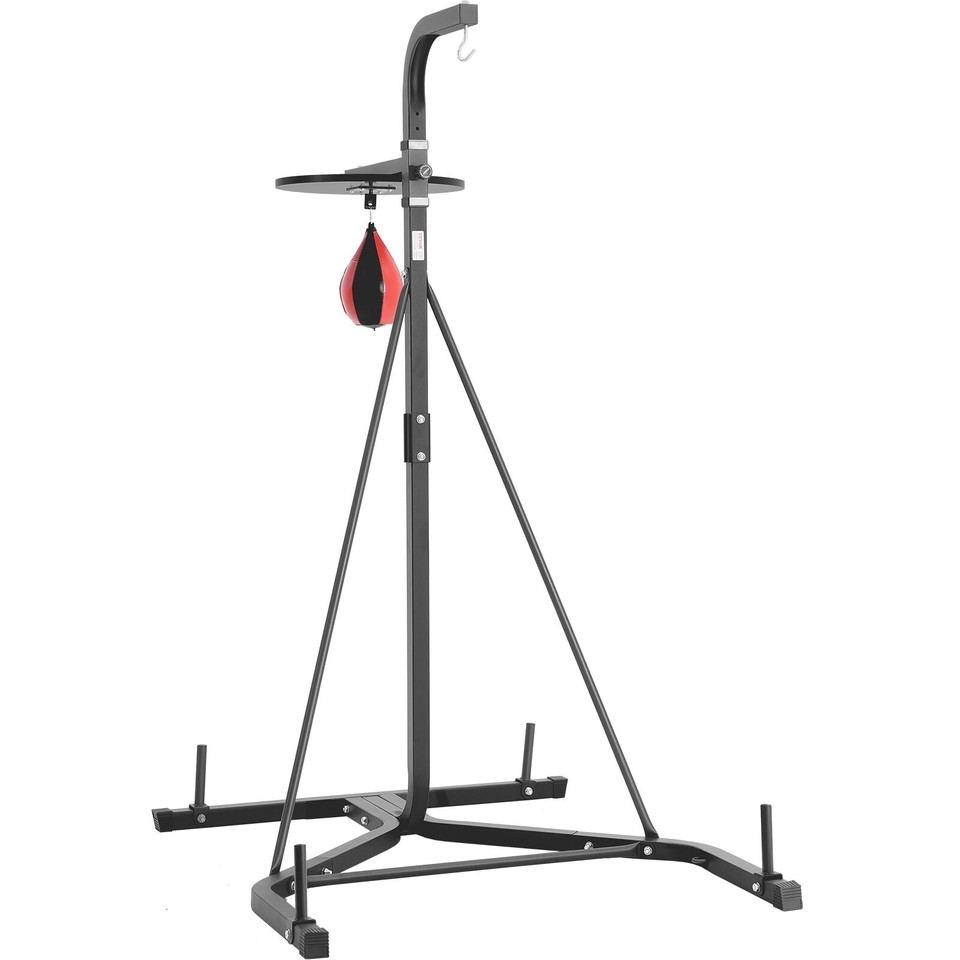 VEVOR 2 in 1 Punching Bag Stand, Steel Heavy Duty Workout Equipment