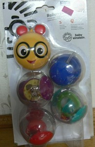 baby einstein roller pillar activity balls