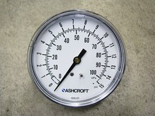 Ashcroft 35W1005H02B Pressure Gauge 3.5" Plastic 0-15psi 1/4ntp 15 
