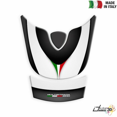 Protection Réservoir Moto Ducati Corse - Autocollant Résine Noire 150x200mm + 4 Stickers Offerts