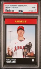 2021-2022 Topps 582 Montgomery Set 5 Shohei Ohtani Set 5 PSA 9 #4
