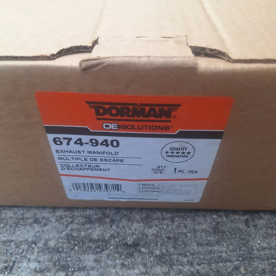 Colector de escape Dorman 674-940 para Chevy Chevrolet Equinox GMC Terrain 10-12 Foto 2 de 3