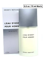 L'eau D'issey Pour Homme by Issey Miyake 2.5oz EDT Men's Perfume