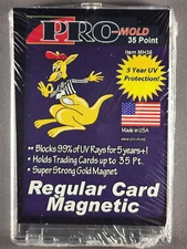 15x Pro Mold MH35 Original 35pt Magnetic Card Holder One Touch  -Made in USA!