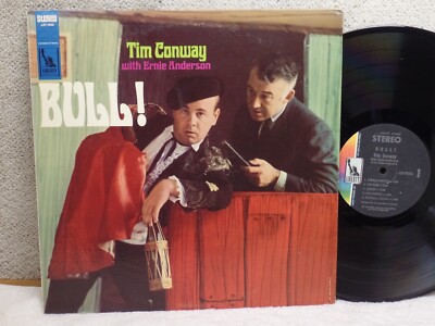 TIM CONWAY with ERNIE ANDERSON  'bull!'  liberty / ex