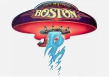 Boston Logo Vinyl Sticker Decal rock band Laptop Wall Mirror Tumbler Cell Skate