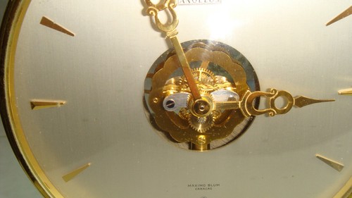 Orologio da tavolo Angelus Special Partner sveglia 8 giorni 1957 - Foto 5 di 12