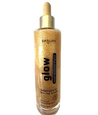 GLOW Oil Dry SPALIFE Multi-purpose Radiant glow for Face Hair & Body Mango 3.4oz