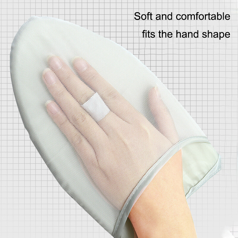 Garment Steamer Ironing Glove Anti Steam Mitt with Finger Loop Heat Resistant*-image