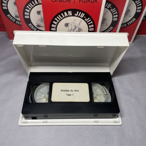 Vintage Renzo Gracie Craig Kukuk BJJ Vol 1-11 VHS Complete Set 11 Tapes - Picture 3 of 13