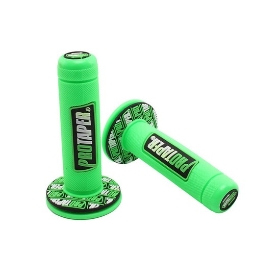 Motorcycle Handlebar Grip Dirt Pit Bike Motocross 7/8" Rubber Gel Hand Grips - Picture 13 of 21
