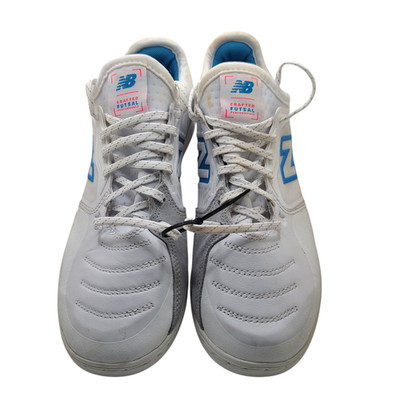 New Balance Audazo v5+ Pro Indoor Soccer Shoes White Size 6.5 *Imperfect/NWOB*