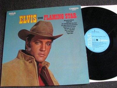 Elvis Presley-Sings Flaming Star LP-1969 Germany-RCA-CAS 2304-MINT