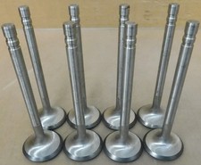 GM 3849818 NOS Performance Válvulas de escape, 1.600" de diámetro, potencia 11/32, Z28, LT1, 8 piezas