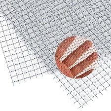 Wire Mesh Stainless Steel Woven Wire Mesh Screen 6 Mesh 300X 210Mm Air Vent Meta