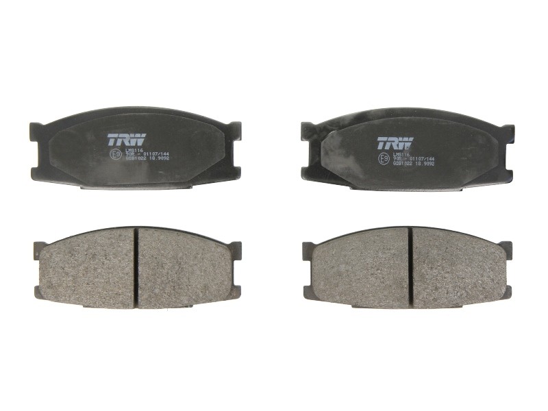Fits TRW GDB1022 Brake Pad Set, disc brake GDB1022 As part of ZF Aftermarket, e