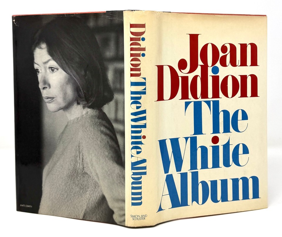 The White Album, Joan Didion. Signed First Edition, 1st Printing.