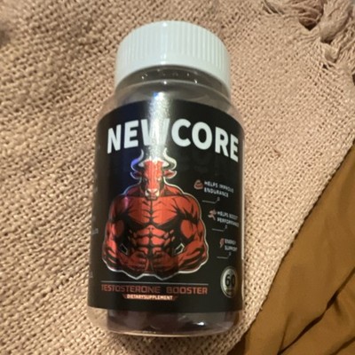 NEWCORE Testosterone Booster Capsules 60 Count Dietary Supplement for Men