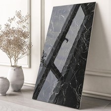 20PCS Glossy Marble Pattern Wall Panels Wall Sticker , Self-Adhesive Wall Decor