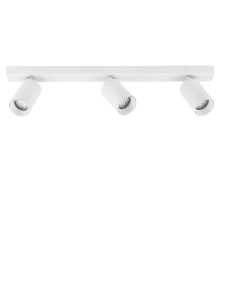 Nova Luce Deckenleuchte Tod 3 Schwenkbare GU10 Spots Weiß Dimmbar IP20-image