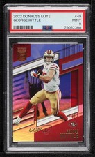2022 Panini Donruss Elite George Kittle #49 PSA 9 MINT 0h5h