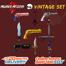 MURDER MYSTERY 2 |MM2 ⚡Vintage Set⚡Cheap + Fast Delivery 🚀