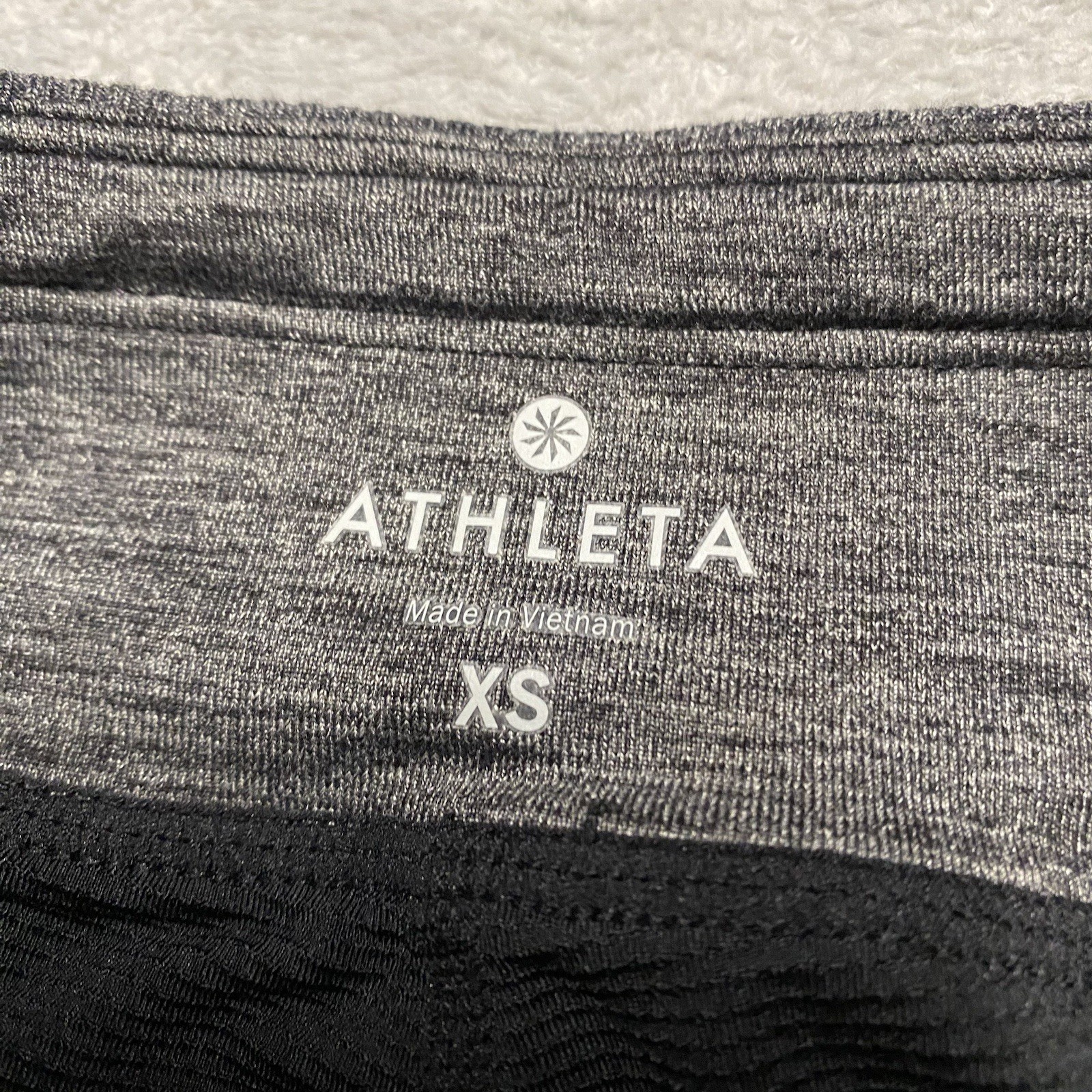 Athleta Excursion Skort XS Gray Lined Stretch Pic… - image 2