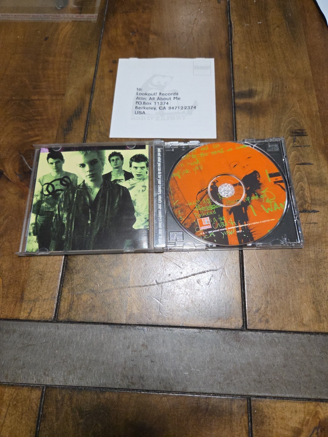 The Avengers Died For Your Sins CD 1999 Original Lookout Records Punk Rock SF image 7