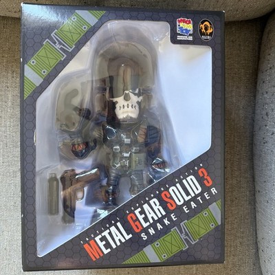 MEDICOM TOY 2004 VCD Metal Gear Solid 3 Naked Snake Zombie Face Figure Boxed New