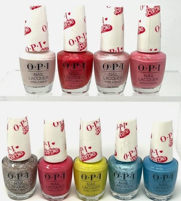 #ad #ad OPI Barbie The Movie Special Collection 2023 Nail Polish Complete Set of 9 $29.95
