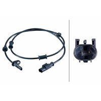 Sensor Raddrehzahl 2-Polig Hallsensor 1.010 Mm Kabel Hella FüR U.A. Fiat Ducato