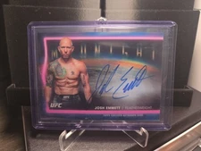 2025 Topps Midnight Ufc Josh Emmett Horizon Auto