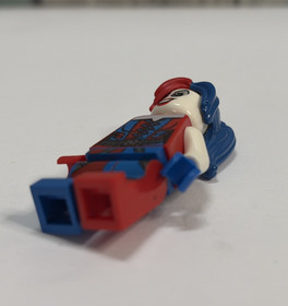 Lego Harley Quinn red blue outfit Batman minifigure 76053 Gotham City chase