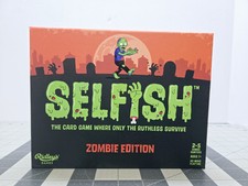 Selfish: Zombie Edition Board Game Ridley's Humor Zombies Card Game